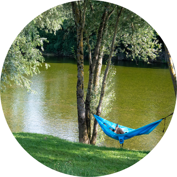 Hammock at the riverside