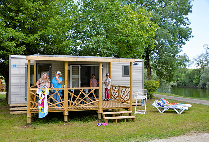 Stacaravan 2 kamers zonder airco