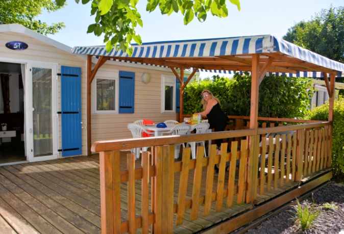 Mobil-home privilège avec climatisation