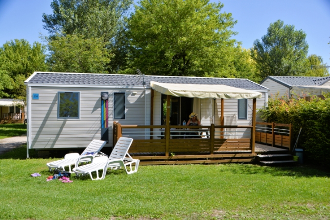 Mobil-home trio sans climatisation