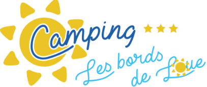 Logo camping les Bords de Loue, camping dans le Jura 