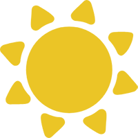 Sun icon